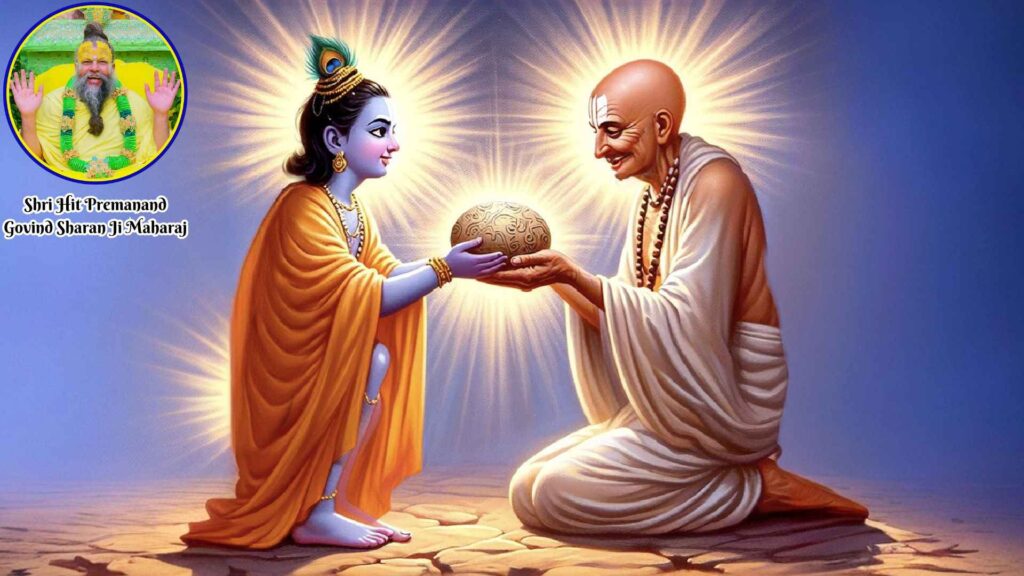 lord krishna gifts govardhan shila to sanatan goswami
