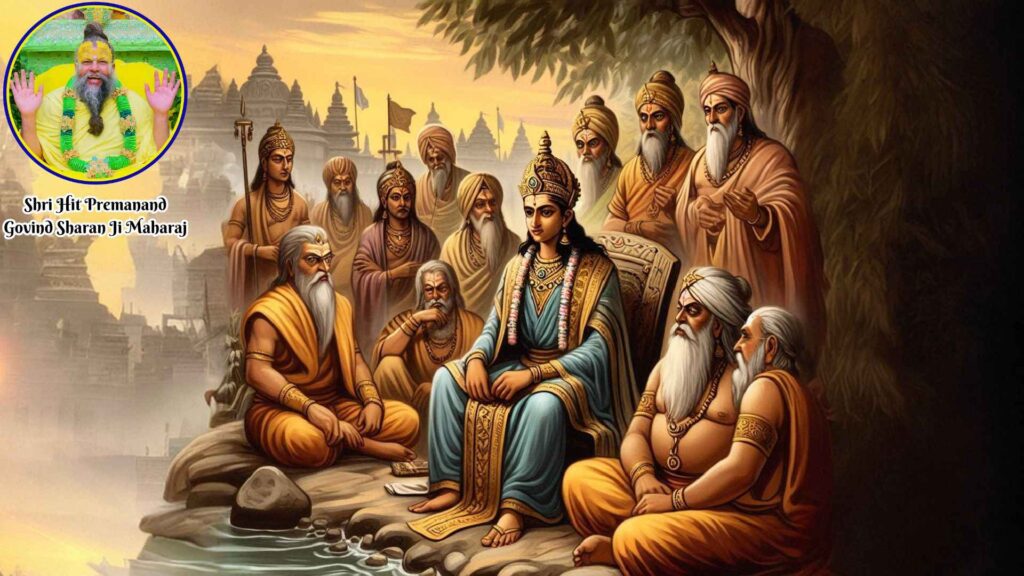 pariskshit maharaj with sages