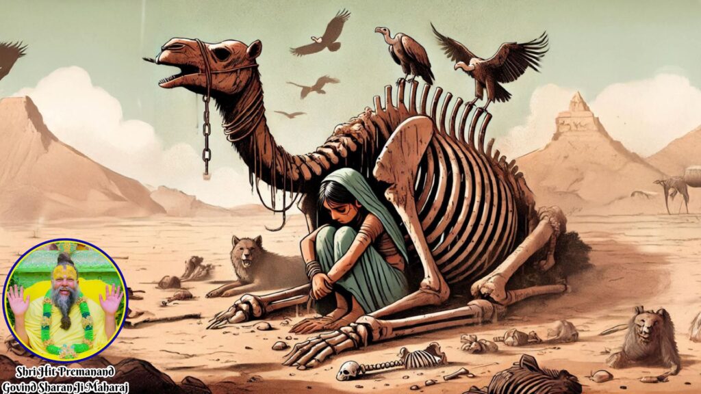 Karmaiti Bai Hides in the Skeleton of a Camel